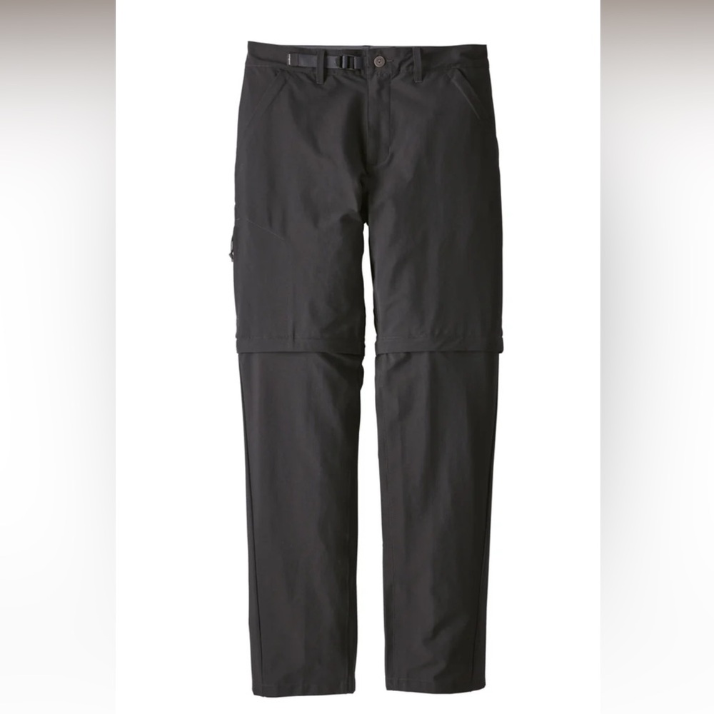 Patagonia Black Convertible Hiking Pants